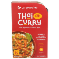 Silo Streetfood Thai Red Curry With Vegetables & Jasmine Rice - 10.48 Ounce - 1 Count