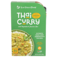 Silo Streetfood Thai Green Curry With Vegetables & Jasmine Rice - 10.48 Ounce