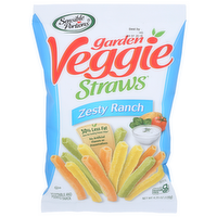 Sensible Portions Straw Veggie Zesty Ranch - 4.25 Ounce