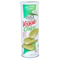 Sensible Portions Sour Cream & Onion Garden Veggie Chips Potato Crisps - 5 Ounce