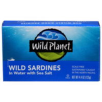 Wild Planet Water Sardines - 4.4 Ounce