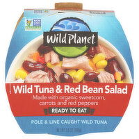 Wild Planet Ready To Eat Tuna Red Bean & Corn Salad - 5.6 Ounce