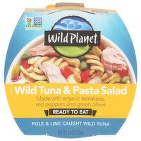 Wild Planet Ready To Eat Tuna Pasta Salad - 5.6 Ounce