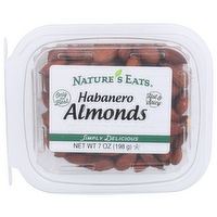 NATURE's Eats Hot & Spicy Habanero Almonds - 7 Ounce