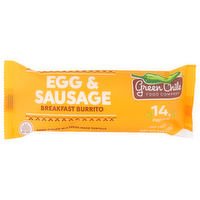 Green Chile Food Company Egg & Sausage Breakfast Burrito - 6 Ounce
