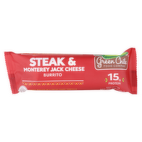 Green Chile Food Company Steak & Monterey Jack Cheese Burrito - 6 Ounce