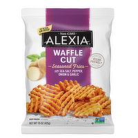 Alexia Waffle Cut Seasoned Fries - 15 Ounce