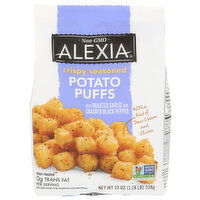 Alexia Potato Puffs With Roasted Garlic And Cracked Black Pepper - 19 Ounce