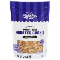 Bakery On Main Monster Cookie Whole Grain Bakeshop Bliss, Gluten-Free, Decadent Granola, Vegan & Non Gmo - 11 Ounce