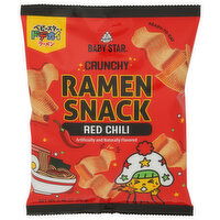 Baby Star Ramen Snack Wide Red Chili - 2.46 Ounce