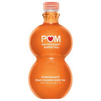 Pom White Tea, Pomegranate Peach Passion - 48 Fluid ounce 