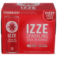 IZZE Strawberry - 8.4 Fluid Ounce - 6 Count