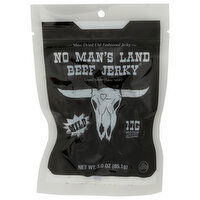 NO MAN'S LAND BEEF JERKY Meat Snacks - 3 Ounce