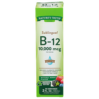 Nature's Truth Vitamins Natural Berry Flavor B-12 - 2 Fluid Ounce