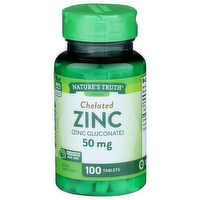 Nature's Truth Vitamins Zinc - 100 Count