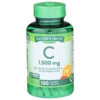 NATURE's Truth Vitamins Plus Bioflavonoids & Wild Rose Hips Vitamins C - 100 Count