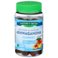 Nature's Truth Vitamins Natural Tropical Flavor Ashwagandha Gummies - 60 Count
