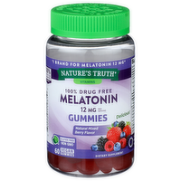 Nature's Truth Vitamins Natural Mixed Berry Flavor Melatonin - 60 Count