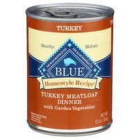 Blue Wilderness Turkey Meatloaf Dinner Homestyle Recipe Adult Dog Wet Food - 12.5 Ounce