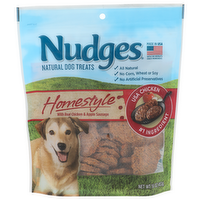 Nudges Homestyle With Real Chicken & Apple Sausage Natural Dog Treats - 16 Ounce