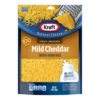Kraft Mild Cheddar Finely Shredded Cheese, Bag - 8 Ounce