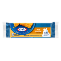 Kraft Mild Cheddar Natural Cheese Block Vacuum Packed - 8 Ounce