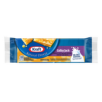 Kraft Colby & Monterey Jack Natural Cheese Block Vacuum Packed - 8 Ounce