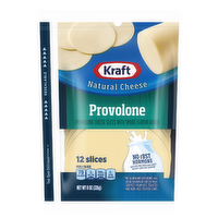 Kraft Provolone Cheese Slices - 8 Ounce