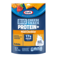 Kraft Cheddar Protein Big Stick Cheese - 10 Ounce