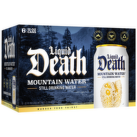 Liquid Death Mountain Still Water 6pk - 12 Fluid Ounce - 6 Count