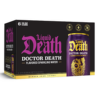 Liquid Death Doctor Sparkling Water 6pk - 12 Fluid Ounce - 6 Count