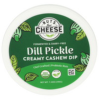 Nuts For Cheese Dill Pickle Dip Creamy Cashew - 7.4 Ounce
