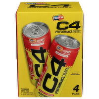 C4 Performance Energy Carbonated 4pk Cherry Popsicle - 12 Fluid Ounce - 4 Count