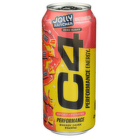 C4 Watermelon Jolly Rancher Carbonated Performance Energy - 16 Fluid Ounce