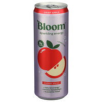 Bloom Nutrition Crisp Apple Sparkling Energy Drink - 12 Fluid Ounce