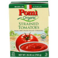 Pomi 100% Italian Tomatoes Strained Organic - 26.46 Ounce
