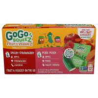Materne Applesauce, Fruit & Veggiez On The Go, Variety Pack - 3.2 Ounce - 12 Count
