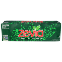 Zevia Ginger Ale Soda - 12 Fluid Ounce - 12 Count