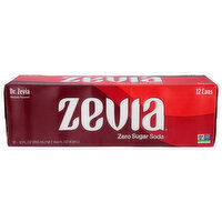 ZEVIA Zero Sugar Dr. Soda - 12 Fluid Ounce - 12 Count