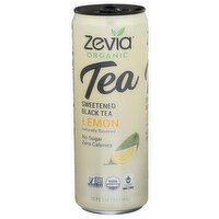 Zevia Lemon Sweetened Black Tea - 12 Fluid Ounce - 1 Count