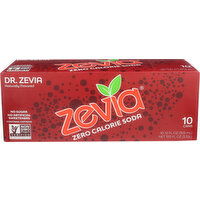 Zevia Soda DR - 12 Fluid Ounce - 10 Count