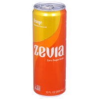 Zevia Orange Soda - 12 Fluid Ounce