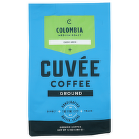 Cuvee Coffee Colombia Medium Roast Ground - 12 Ounce
