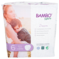 Bambo Nature Diapers Baby Size 6 - 24 Count