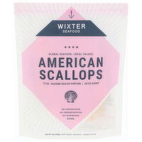 Wixter Seafood American Scallops - 12 Ounce