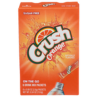 Crush Orange Drink Mix - 0.09 Ounce - 6 Count