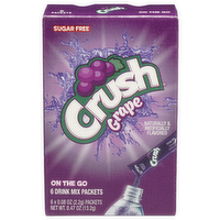 Crush Grape Drink Mix Packets - 0.078 Ounce - 6 Count