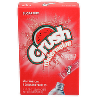 Crush Watermelon On The Go Drink Mix - 0.088 Ounce - 6 Count
