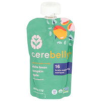 Cerebelly White Bean Pumpkin Apple 3-Pack Carton, Organic - 4 Ounce