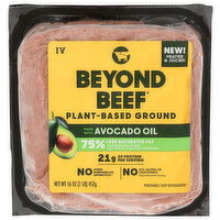 BEYOND MEAT Meaty, Beefy With Savory, Grilled And Fatty Notes Ground Beef Plant-Based - 16 Ounce
